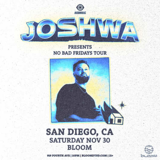 Joshwa-Nightclub-Near-Me-EDM-Club-Shows-Concerts-Events-Bloom-Club-2024-nov-30-San-Diego-Ca