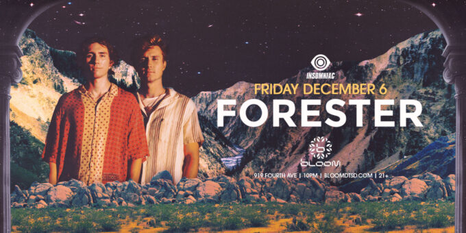 Forester-Nightclub-Near-Me-EDM-Club-Shows-Concerts-Events-Bloom-Club-2024-December-Friday-San-Diego-Ca