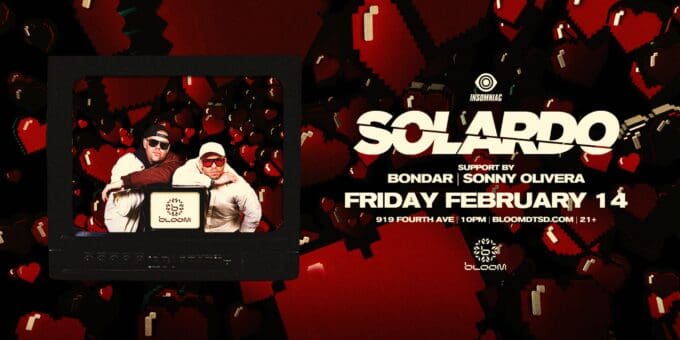 Solardo-Nightclub-Near-Me-EDM-Club-Shows-Concerts-Events-Bloom-Club-2025-Feb-14-San-Diego-Ca