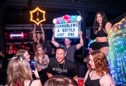 Bottle Service at Creeds at Bloom