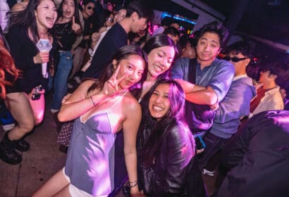 Guests at Electrik Seoul bloom dtsd