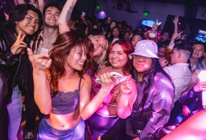 Guests at Electrik Seoul bloom dtsd