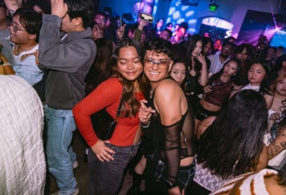 Guests at Electrik Seoul bloom dtsd