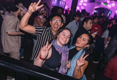 Guests at Electrik Seoul bloom dtsd